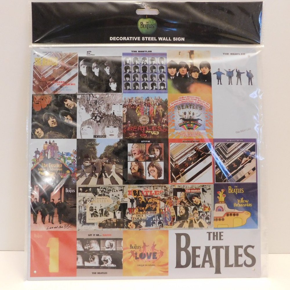 The Beatles - The Metal Wall Sign Chronology